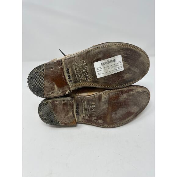 Bed Stu NWT Sundance Women’s Channing Oxford Tan Rustic White Nectar size 7 - Picture 7 of 7